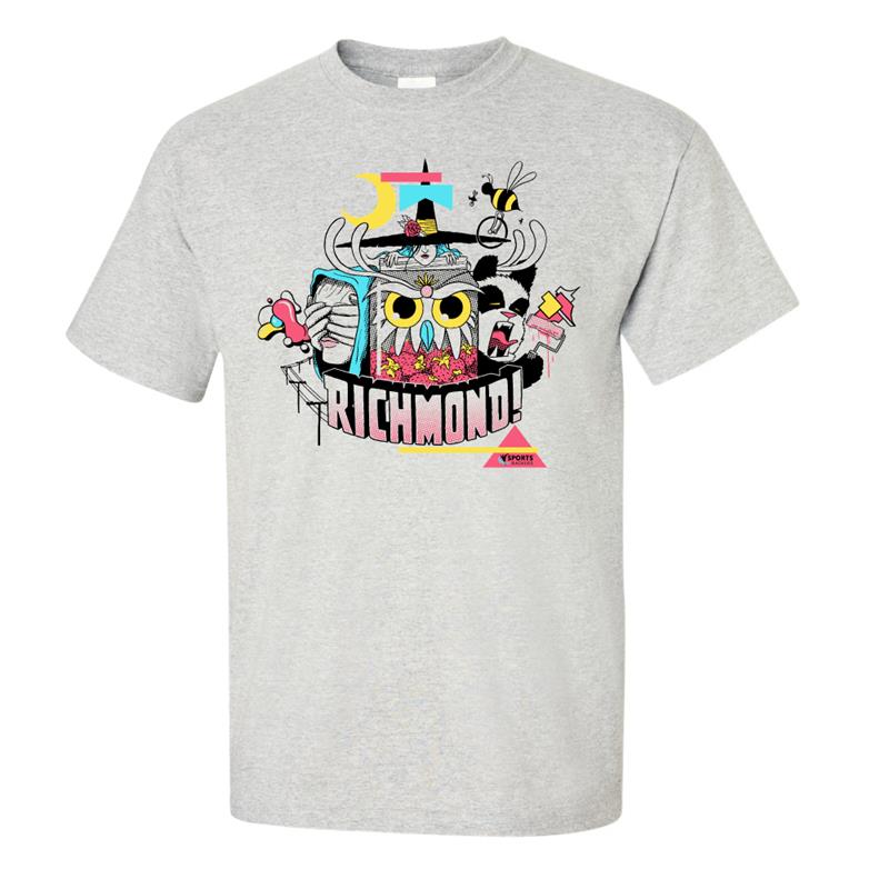 RVA Street Art Run 2021 Unisex Short Sleeve Tee Sports Backers